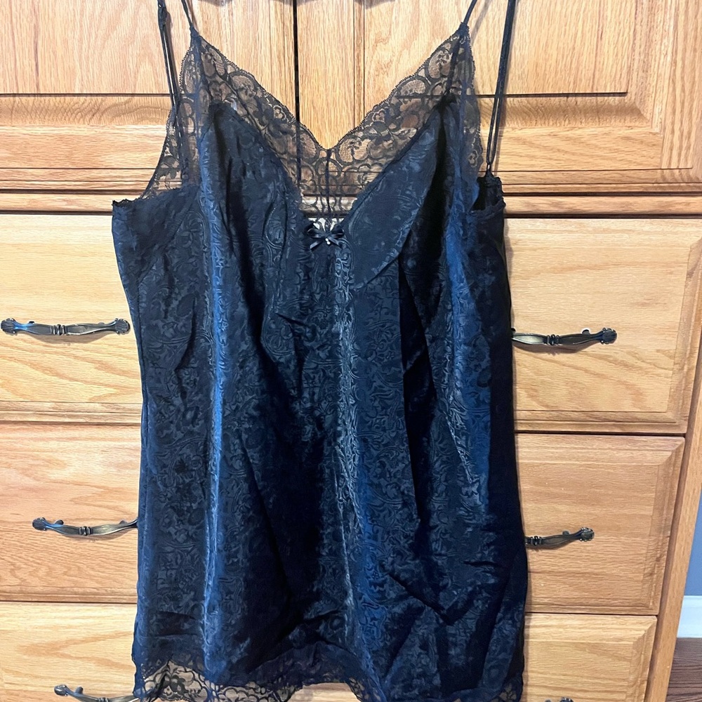 Delicate Black Lace Camisole